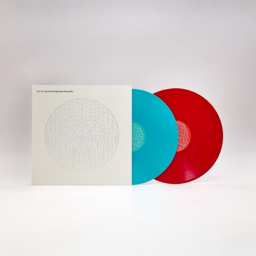 OK Go - And the Adjacent Possible (3D Sculpture Pop Up, Blue & Red Vinyl)