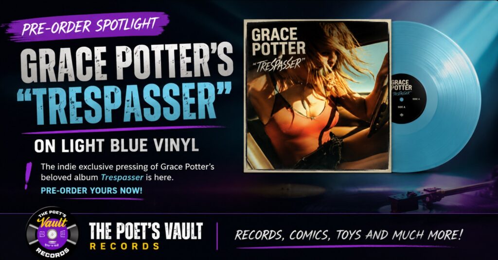 Grace Potter’s “Trespasser” on Light Blue Vinyl