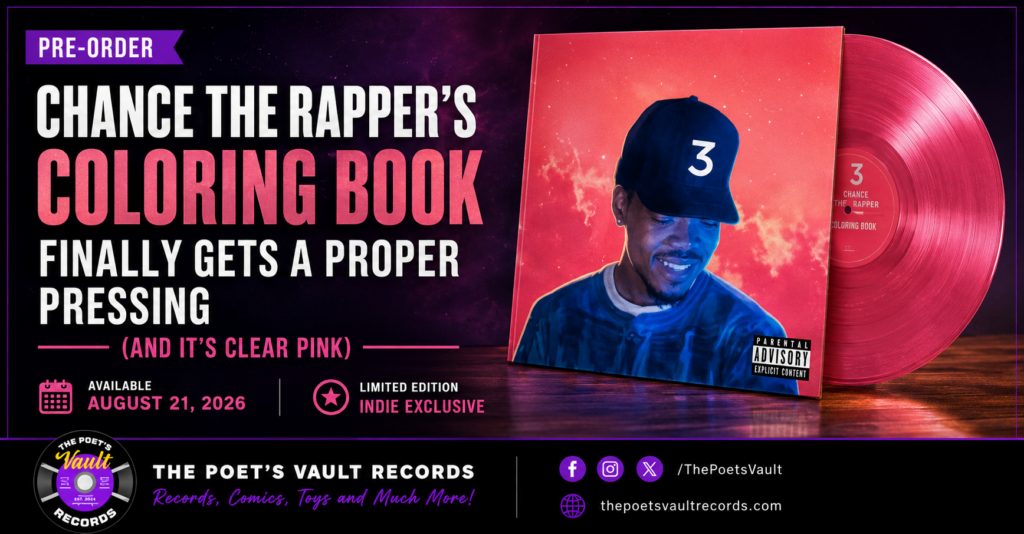 Chance the Rapper’s Coloring Book Finally Gets a Proper Pressing (and It’s Clear Pink)