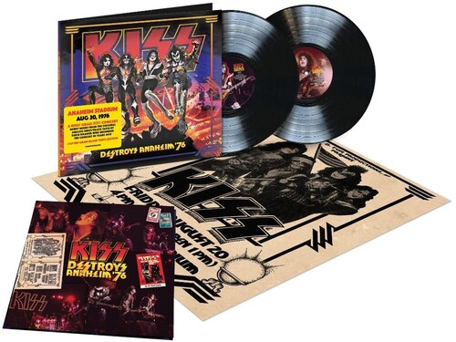 Kiss - Destroys Anaheim '76 (2LP) (50th anniv.)