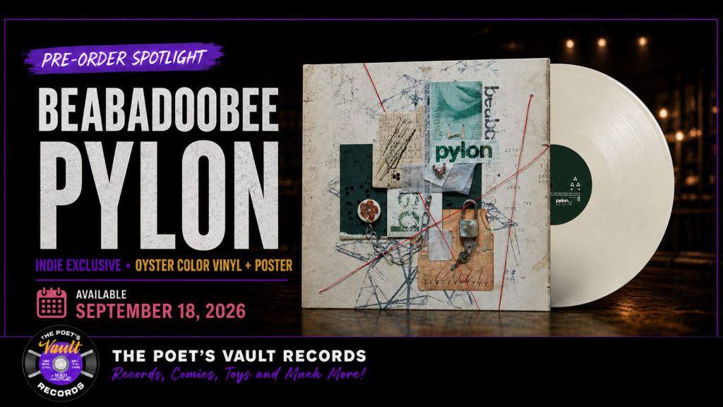 Beabadoobee Pylon Indie Exclusive oyster color vinyl and poster pre-order at The Poet's Vault