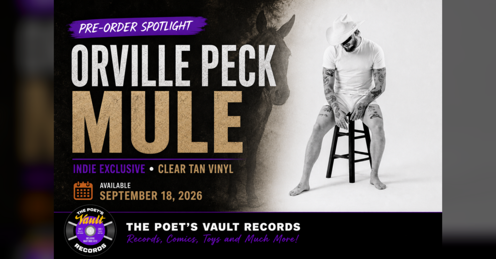 Orville Peck Mule indie exclusive clear tan vinyl pre-order featured image