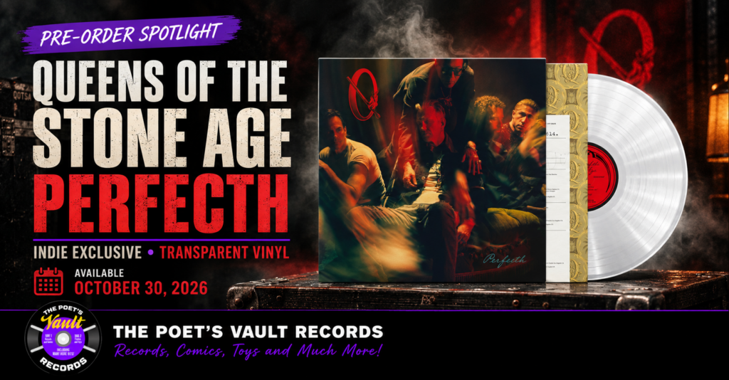 Queens of the Stone Age Perfecth indie exclusive transparent vinyl pre-order featured image