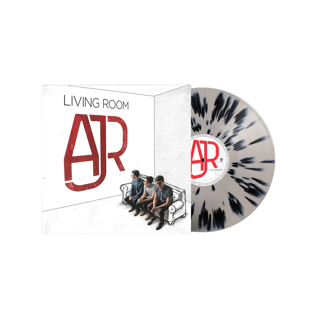 AJR - Living Room (Bone Color, Black Splatter Vinyl)